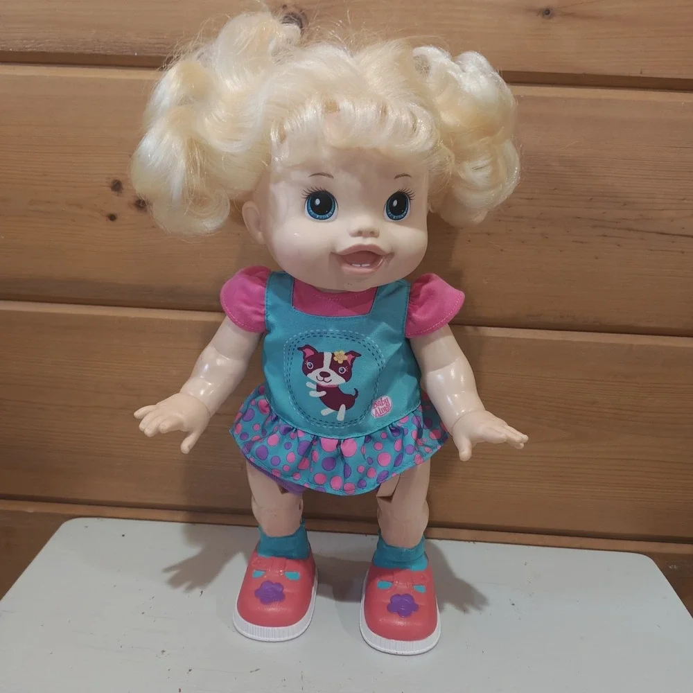 Baby Alive I Wanna Walk Doll 2011 Talks Works Hasbro